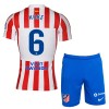 Atlético Madrid Koke 6 Barn Hjemmedrakt 2025-26 Kortermet Atlético Madrid Koke 6 Barn Hjemmedrakt 2025-26 Kortermet